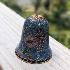 Vintage Cloisonné Bell